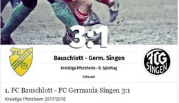 FCG – Bauschlott 3:5