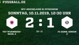 Auswärtsniederlage schmerzt!