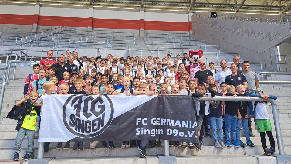 Ausflug nach Freiburg mit dem FCG-Nachwuchs der F-, E- und D-Jugend