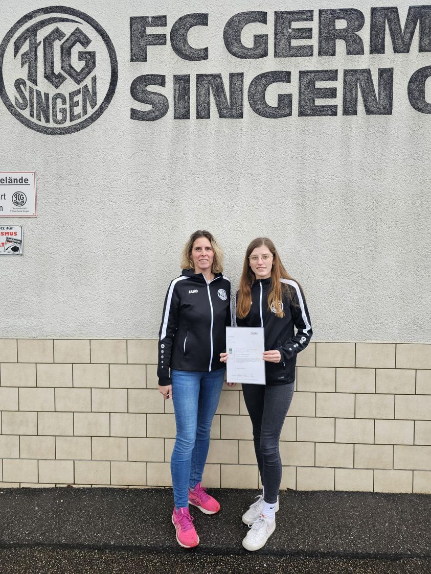 Julia Fromm neue C-Lizenz-Inhaberin
