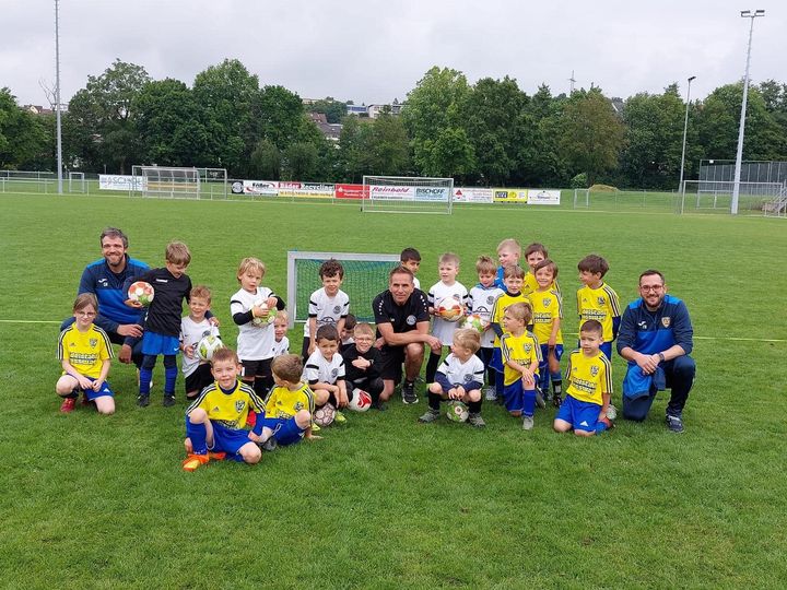 Bambinis beim Sportfest