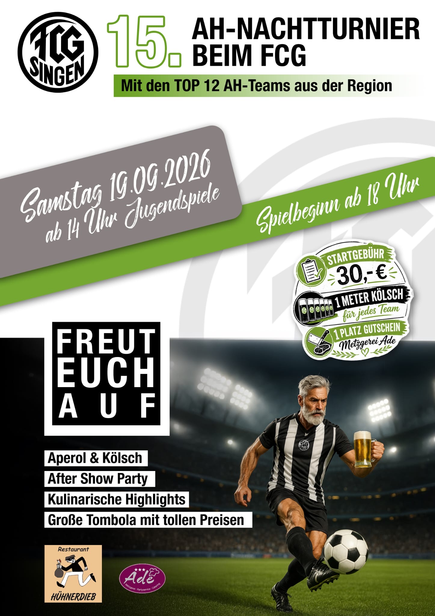 15. AH-Nachttutnier beim FCG