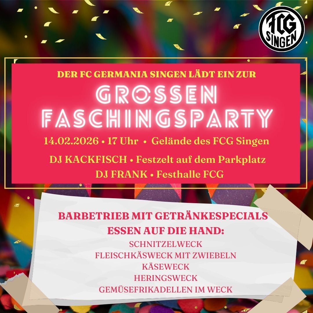Fasching beim FCG